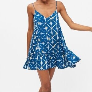NWT Urban Outfitters Blue and White Mini Dress